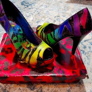 Iron Fist Zebracorn heels